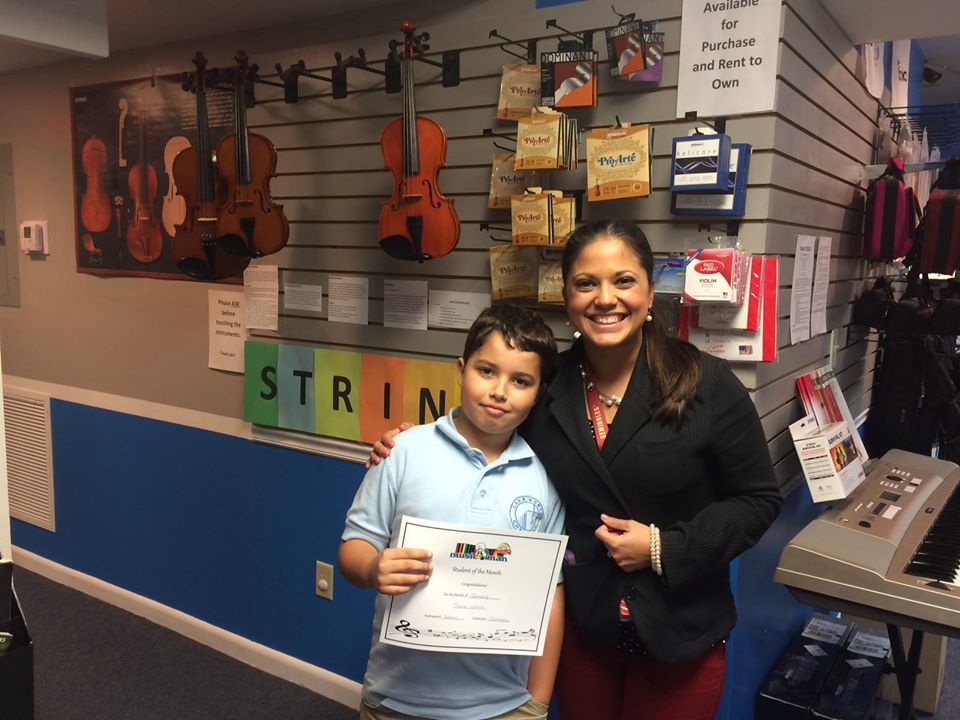 Violin Student of The Month